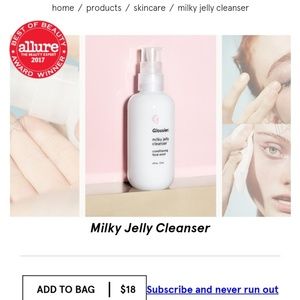 Glossier Milk Jelly Cleanser